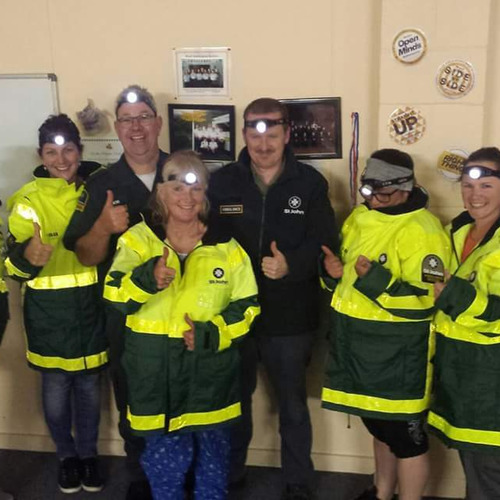 Bluff St John's - Donated Head Lamps in partnership with Wurth
