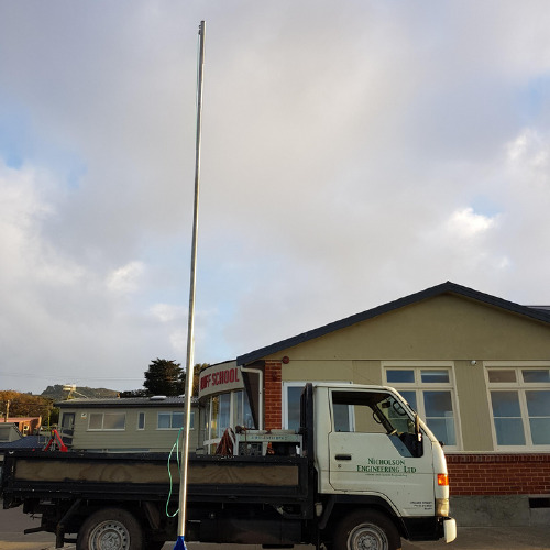 Bluff School Flag Pole